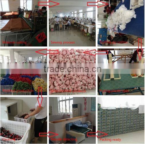 Plush rabbit fridge magnet