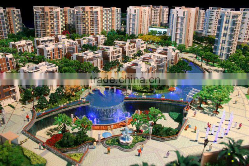 New product plastic miniature building scale model maker from China