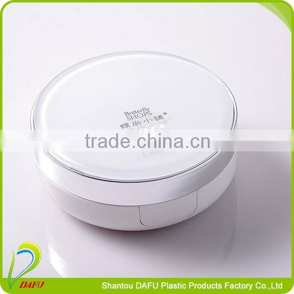 New style plastic CC foundation skin care cream use compact cosmetic box