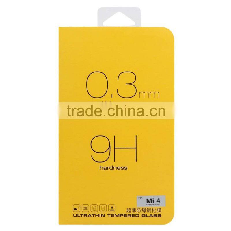 0.3mm Anti-explosion Tempered Glass Screen Protector Film for Xiaomi 4 MI4 (Straight Edge)