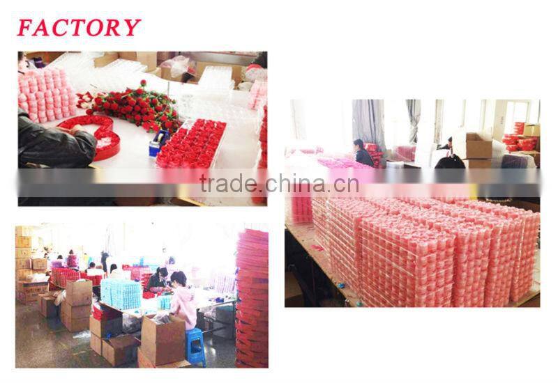 Pretty 3pcs decoration flower soap/soap flower