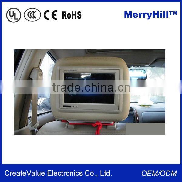 Pillow Placement 7 Inch 8 Inch 10 Inch Android Car Pillow Headrest Monitor With WIFI