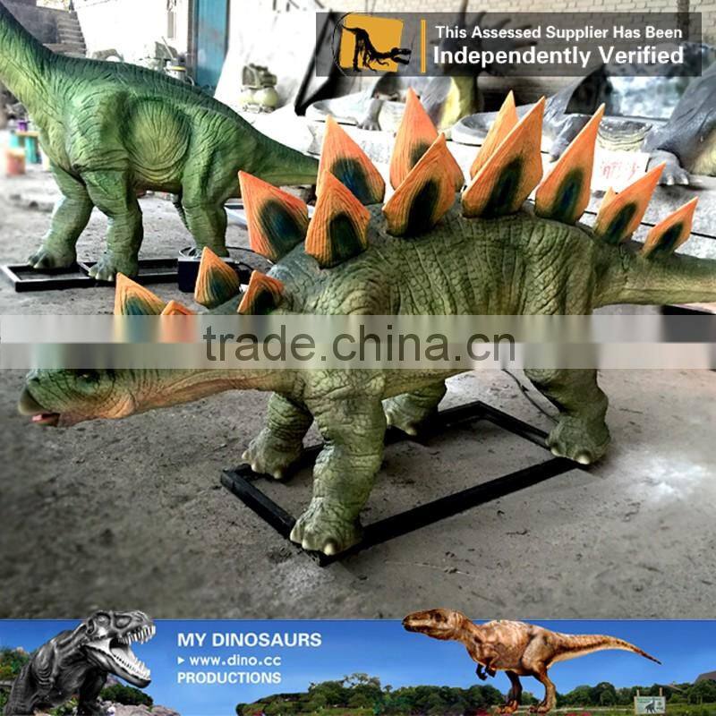 MY Dino-C082 Amusement park animatronic dinosaur stegosaurus model