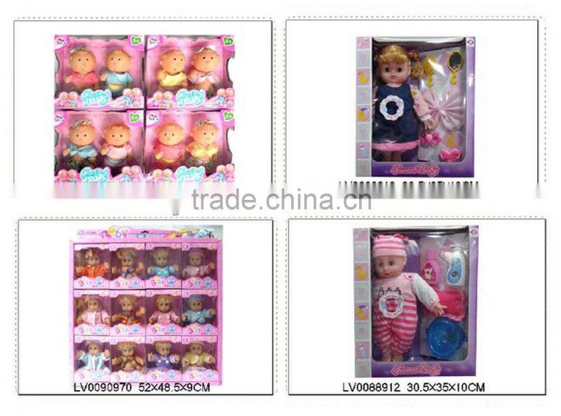 2013 Hot Selling Fashion 16 Inch Hollow girl doll With music for children/kids gift with EN71