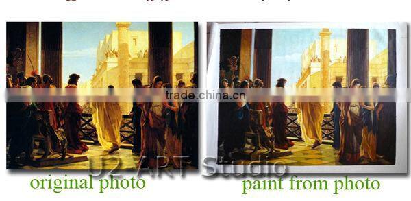 Kitchen room decoration canvas fruit oil painting