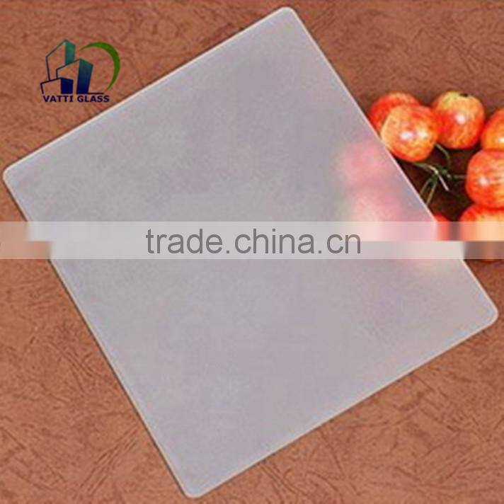 Frosted glass Acid etched tempered glass sand blast glass