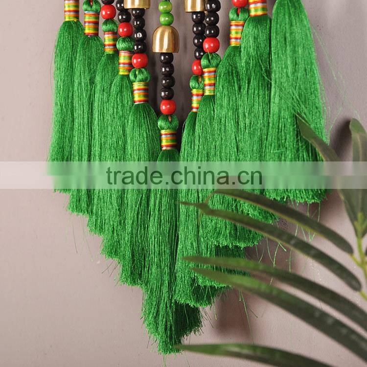 2016 new arrival canvas embroidery pendant for friends special embroidery pendant