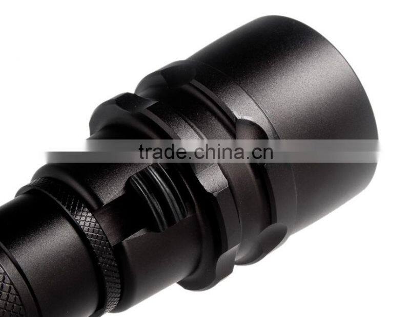 LustFire T6 800LM Adjustable Waterproof Diving LED Flashlight