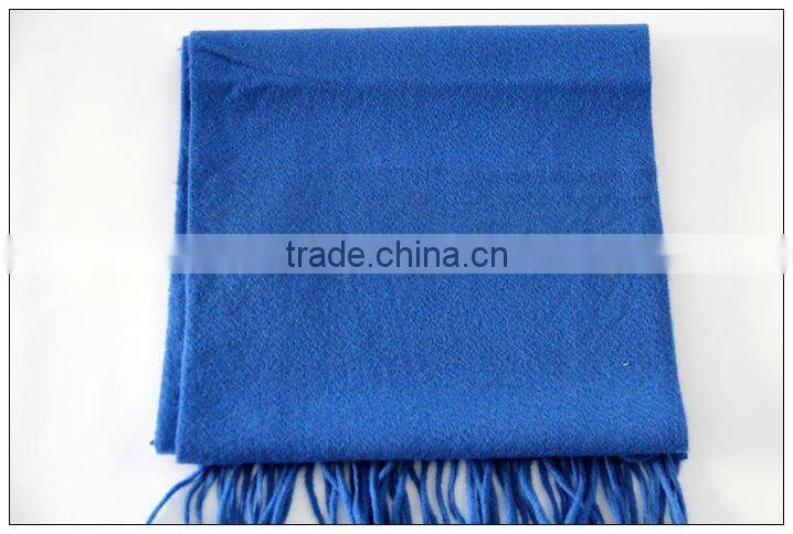 100% cashmere print scarf.