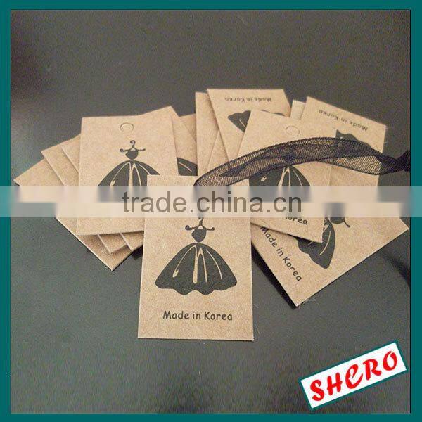 small paper hanging tags for baby garment