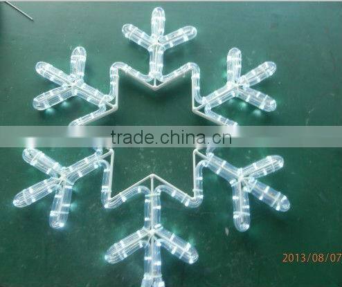led 3d snowflake motif light/led 3d motif snowflake christmas light