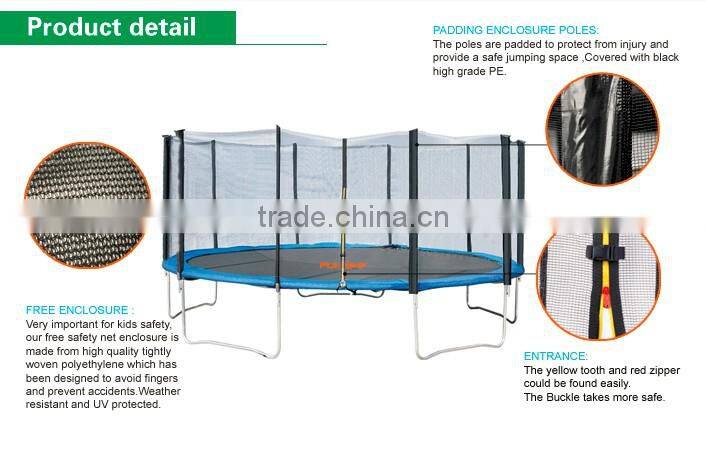 FUNJUMP 10FT spring trampoline for kids and adult