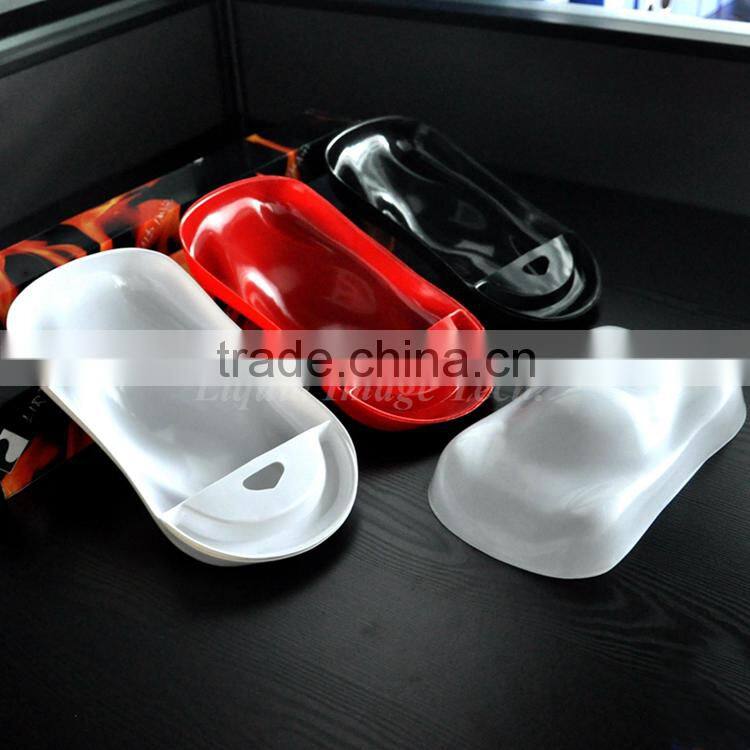 20*10*4cm yellow/white/blue/red/green plastic Speed shapes for hydrographics printing NO.LT-S06