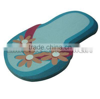 Customized foot shaped notepad