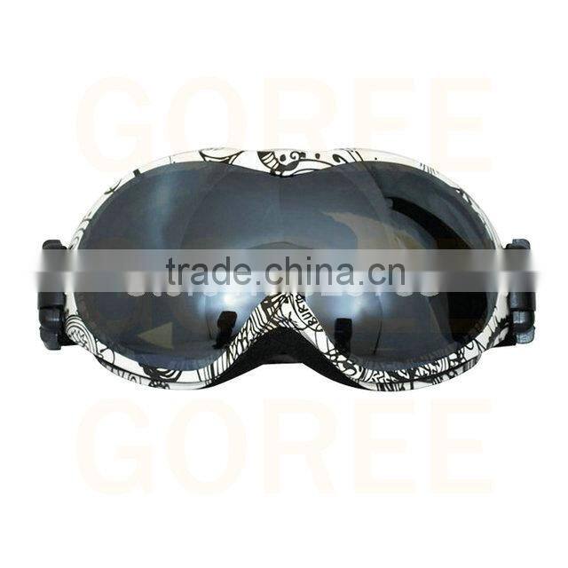 Smoked Lenses Skiing Goggles Country Googles Skating goggles skiing anti-fog Dual Lenses