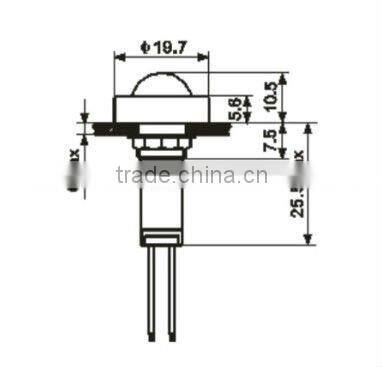 signal light panel Indicator lamp pilot lamp