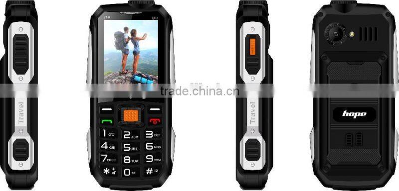 2016 Favorites Compare Water Dust Shock Proof Rugged Mobile Phone D168 - New