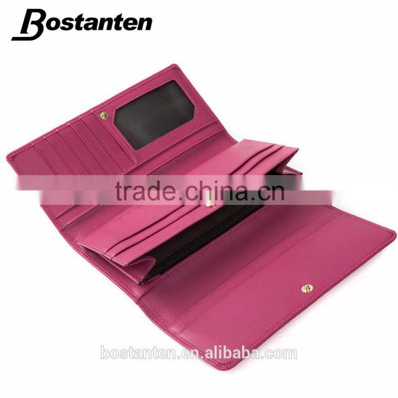 New Arrival Wallets Women Designer Purse Long Design Hasp Folding Type