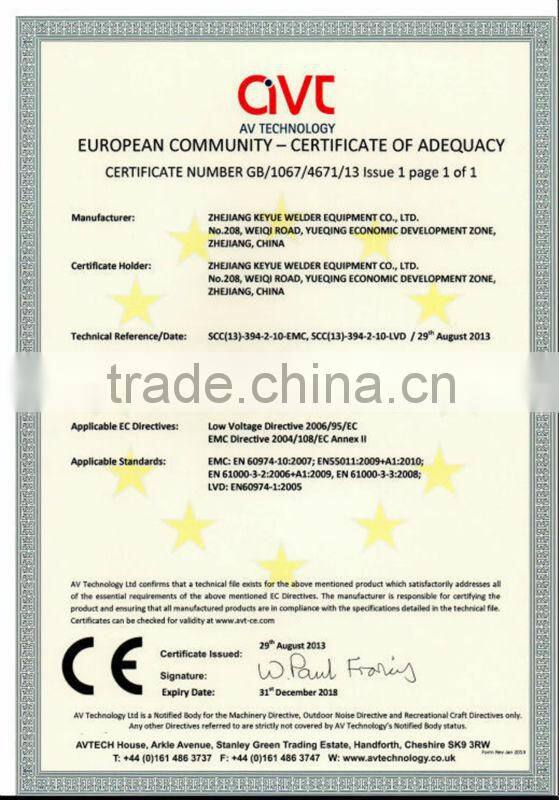 best selling IGBT module dc tig inverter pulse plastic welder TIG-400P for sale