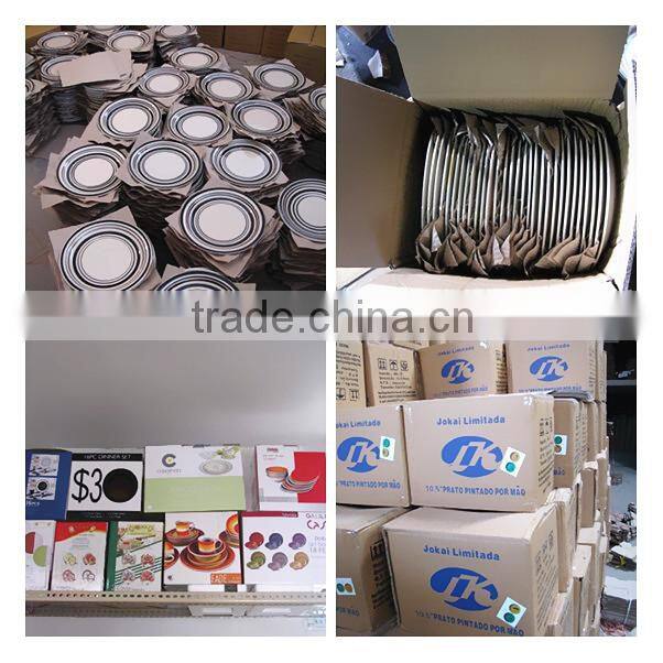 Chinese red chinese restaurant dinnerware for gift