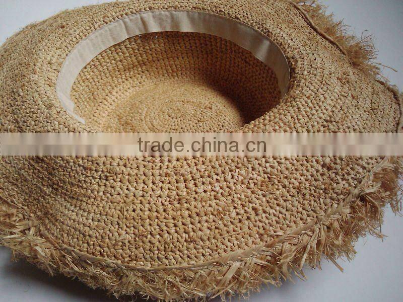 summer natural straw hat.