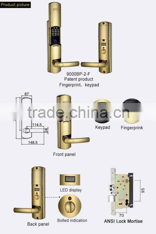 fingerprint / biometric lock