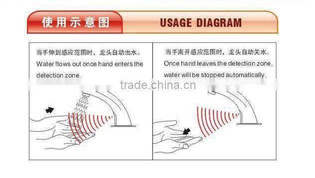 Automatic single Cold Sensor Faucet for hospital