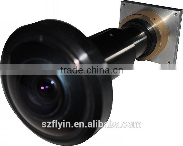 FLYIN 180 /360degree fisheye projection lenses Solutions for planetariums ,immersive displays and spherical display system