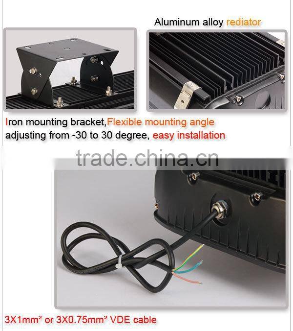 Aluminum LED Flood Light IP65 LED Tunnel Lights