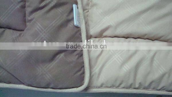 Microfiber SKY BLUE- Beige Bicolor Embossed Quilt