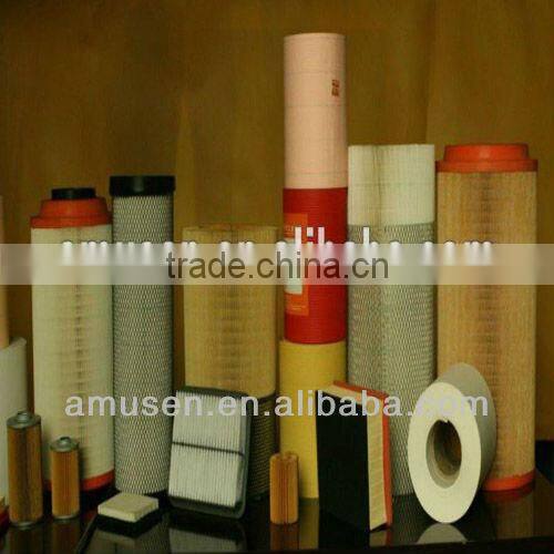 China alibaba factory suppying high quality air oil fuel filter paper in roll.
