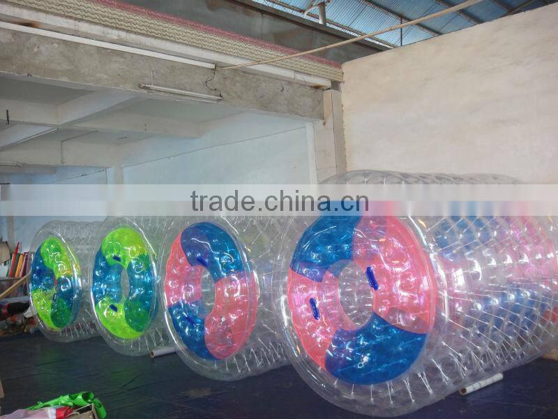 Hola huge inflatable water roller/water walking roller/big water roller ball