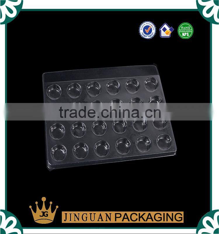 Customized PET Clear vacuum formed clear PET Tray
