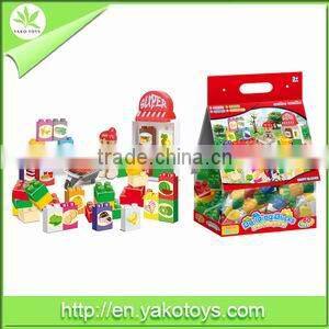 Plastic Ice Cream Food Play Set Toy
