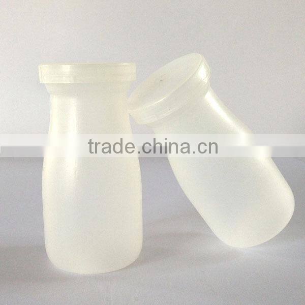 Newest and Hot selling Clear Disposable Plastic milk bottle