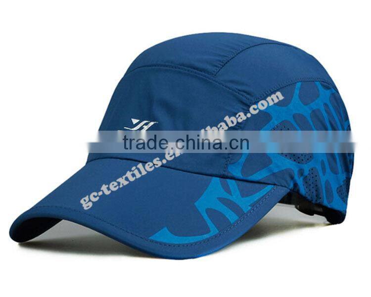 hot selling soft breathable fabric printing logo running mesh sports caps
