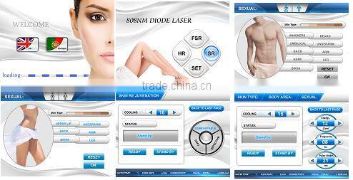 factory price skin rejuvenation diode 808nm laser hair removal machine