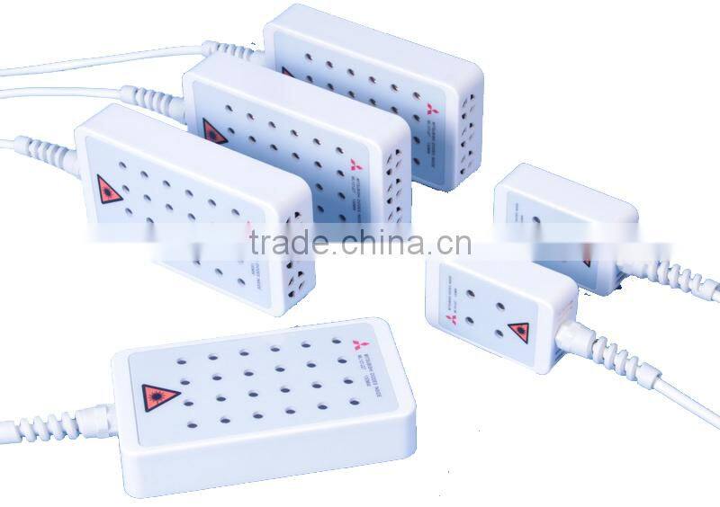 5in1 high effective 130-350MW 650nm 980nm dual wavelength lipo,combined cavitation rf cryolipolysis