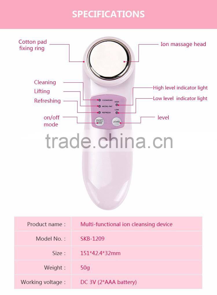 Home use galvanic facial machine facial massager