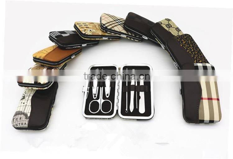 Bonvatt 7pcs manicure set for women wholesale smc gifts pedicure tool