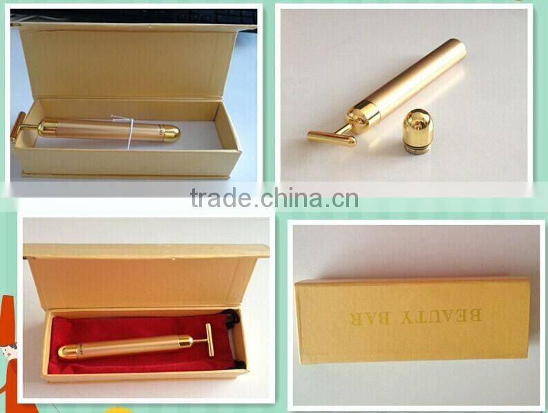 2015 24K Galvanic Facial Massager beauty esthetic bar