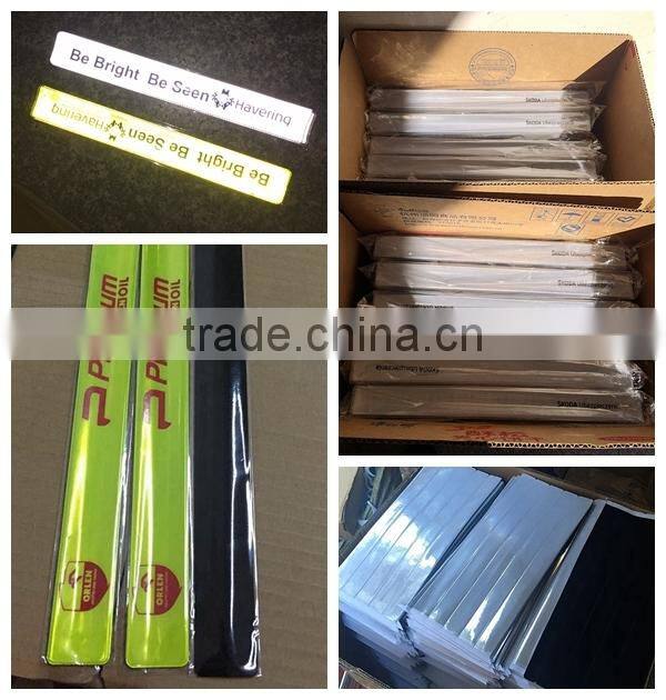 promotional reflective watch slap bracelet for sale