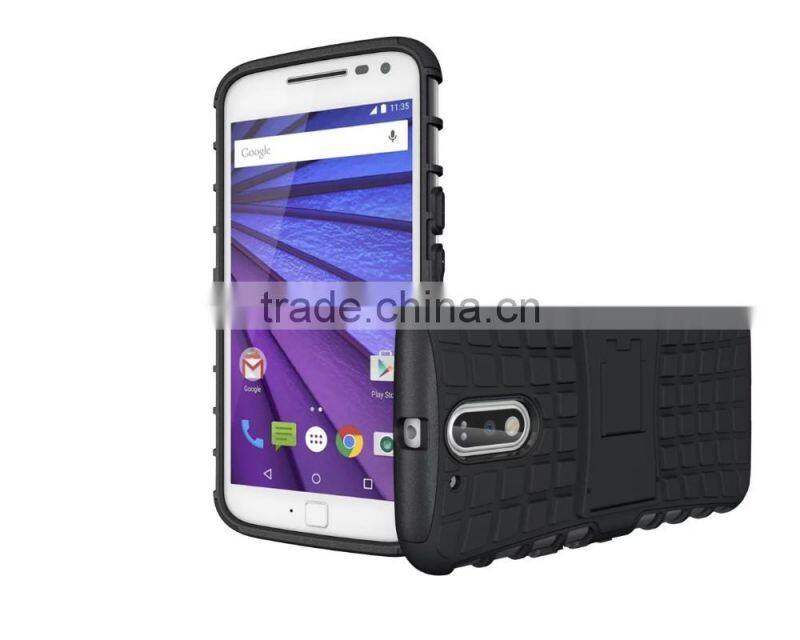 For MOTO G4 PLAY Armor CASE Heavy Duty Hybrid Rugged TPU Impact Kickstand ShockProof Tyre CASE COVER TANK COVER CASE