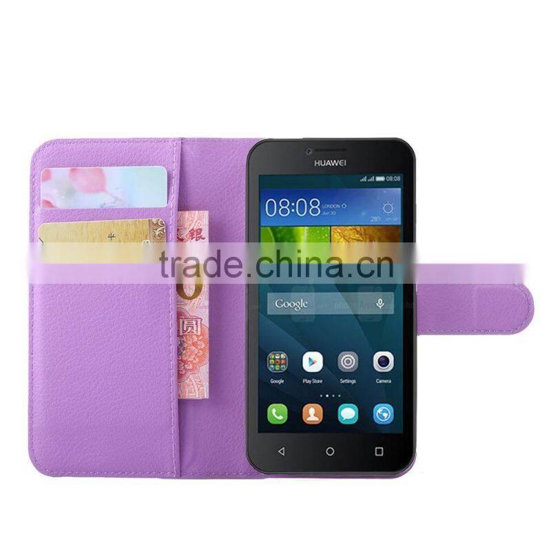 CHEAP COW SKIN TEXTURE Soft Wallet Case Stand PU Leather Case For HUAWEI Y5 Y560 FLIP LEATHER CREDIT CARD CASE