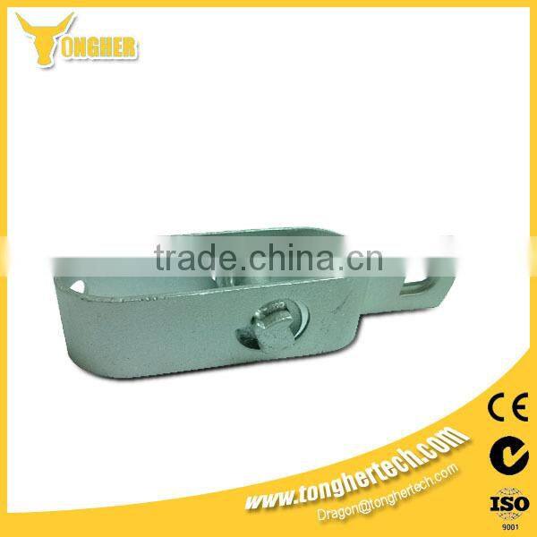 Galvanized iron electric fence wire strainer
