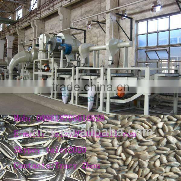 500kg/h sunflower seeds dehuller machine//008618703616828