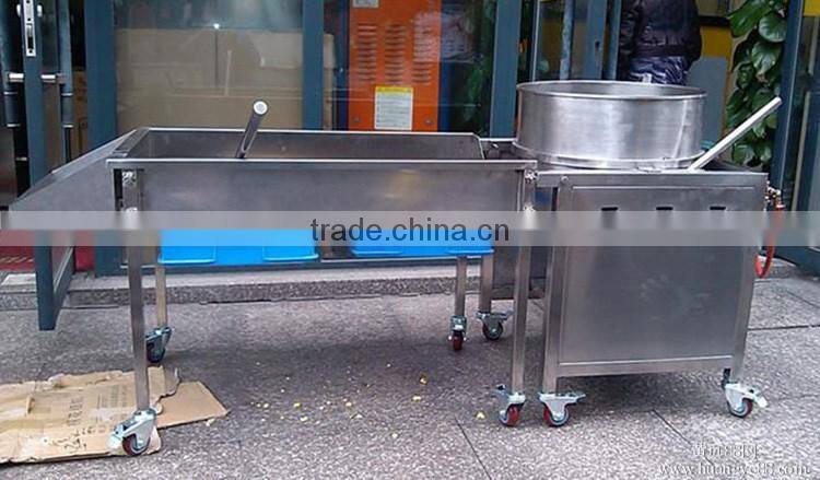 flavored popcorn machine/maize popping machine for sale