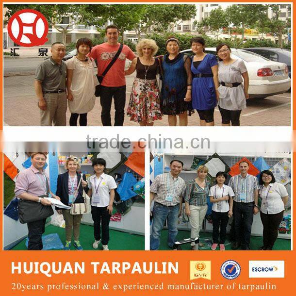 heavy duty coated fabric sheet with Aluminum eyelets