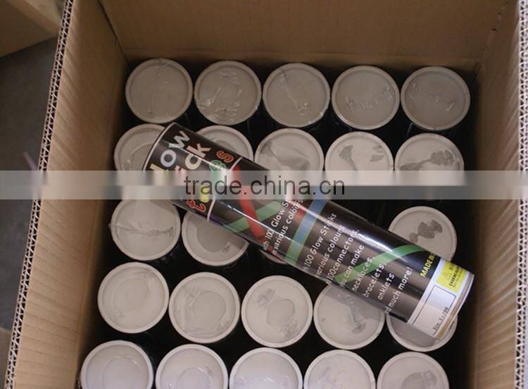 8'' Glow in the dark Glow Plastic Bracelet