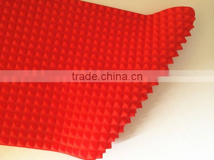 New product kitchen useful soft textile silicone pyramid pan